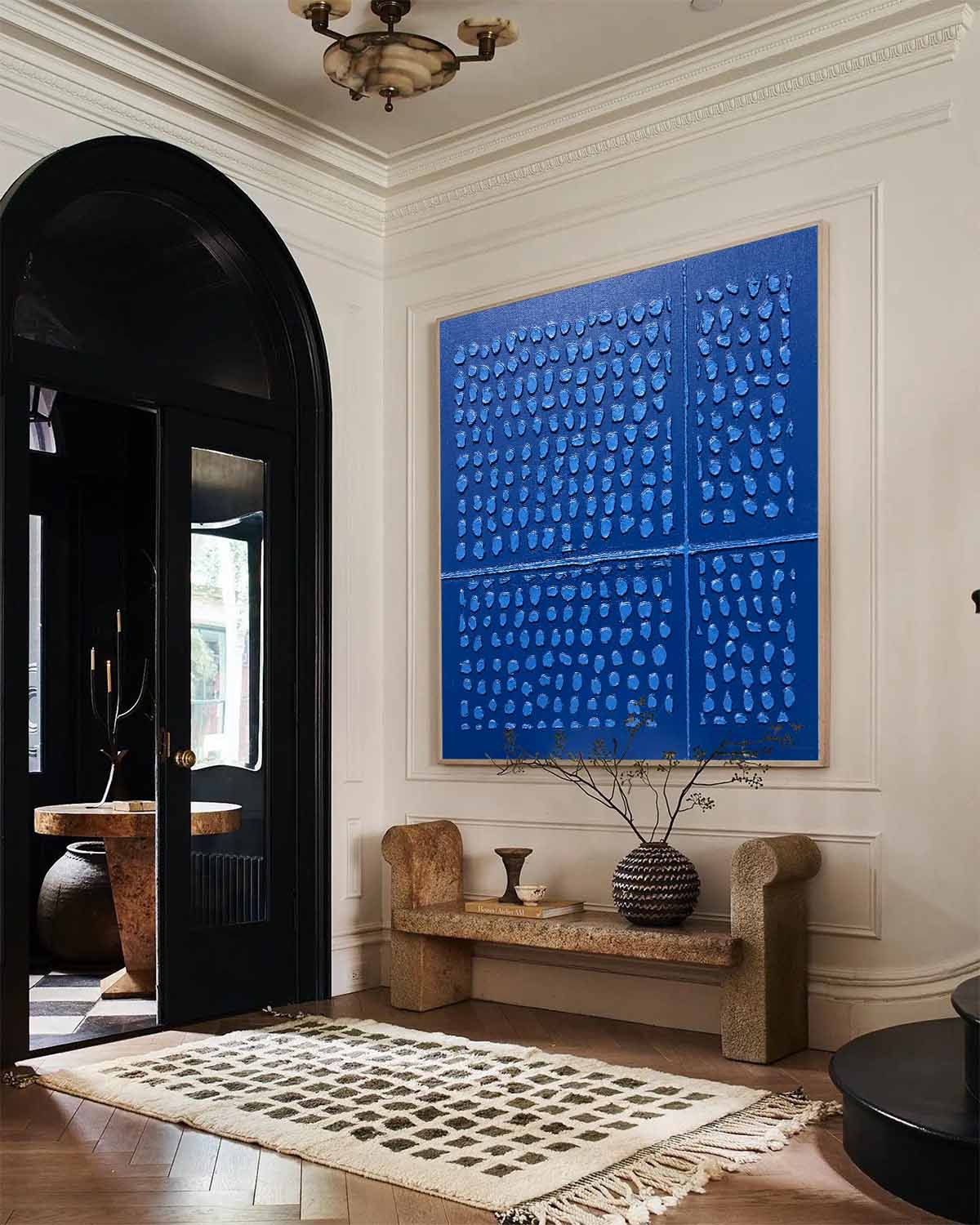 Plaster Art Texture Painting SG272 - Neutralighting