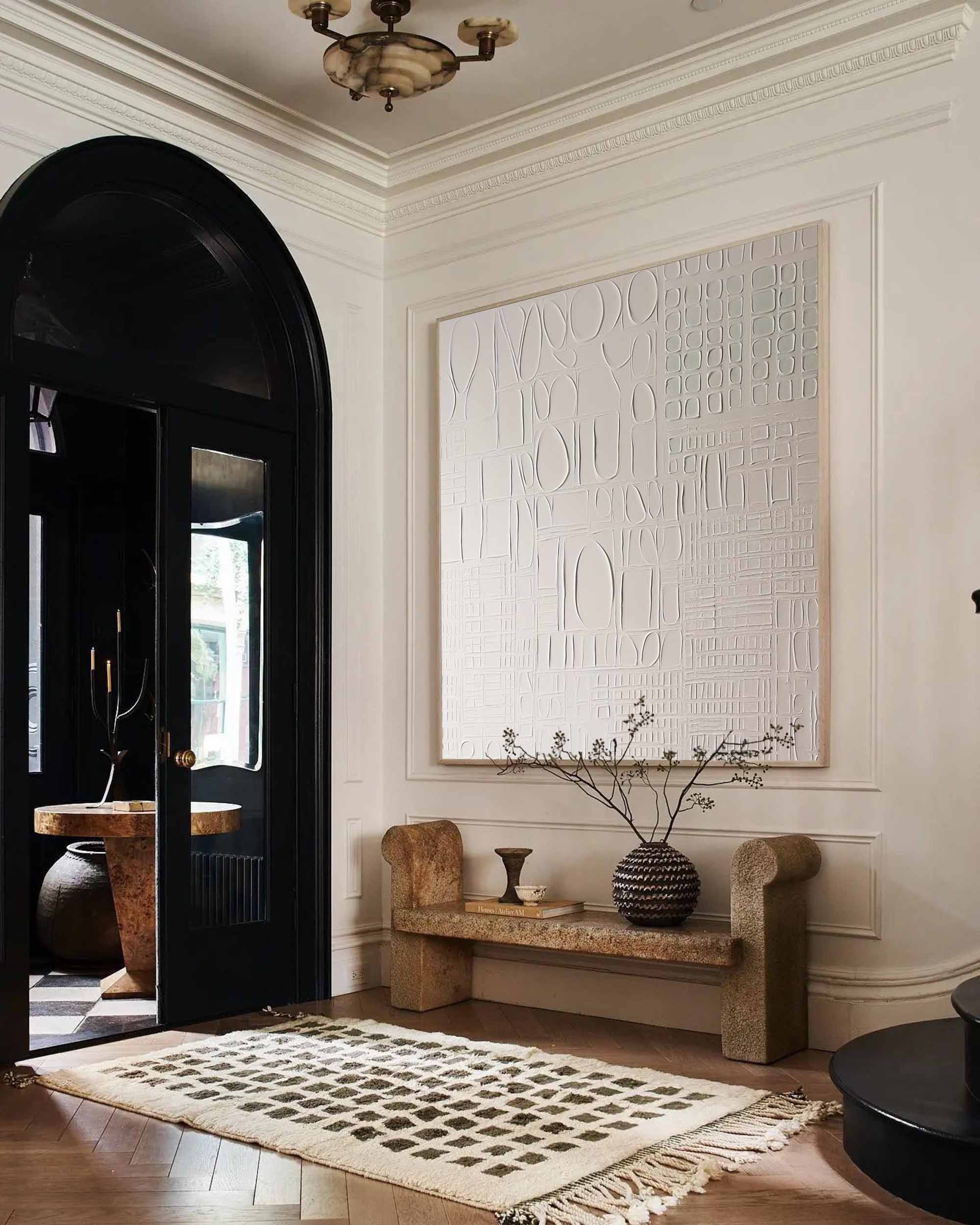 Plaster Art Texture Painting SG246 - Neutralighting