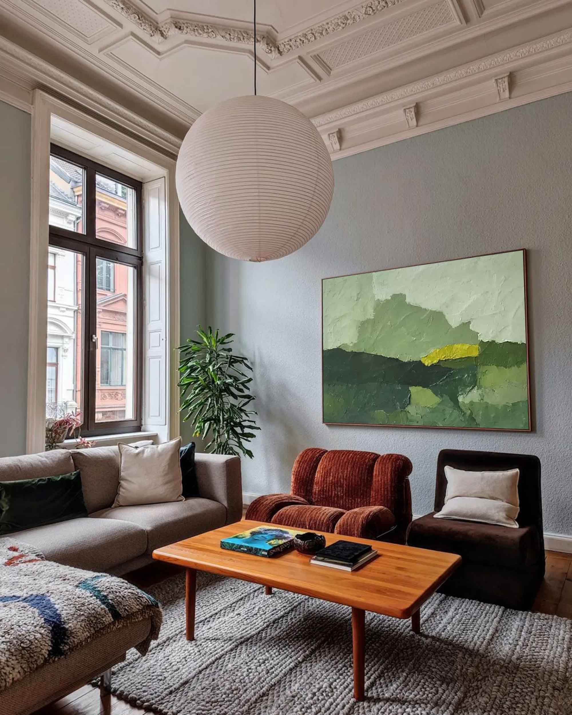 Wall Art Abstract Modern Neutral Elegant