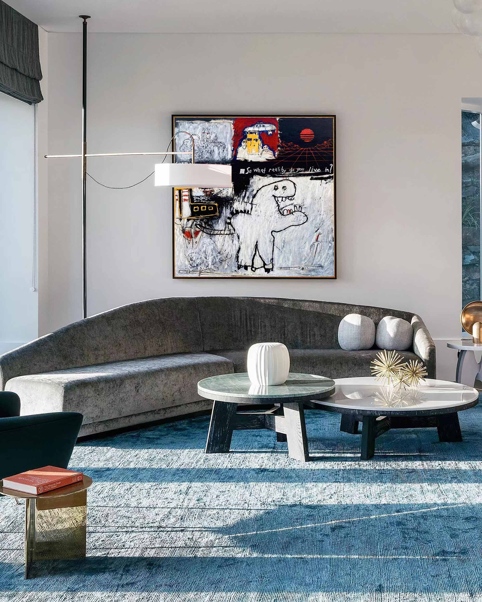 Wall Art Abstract Graffiti Playful Energetic
