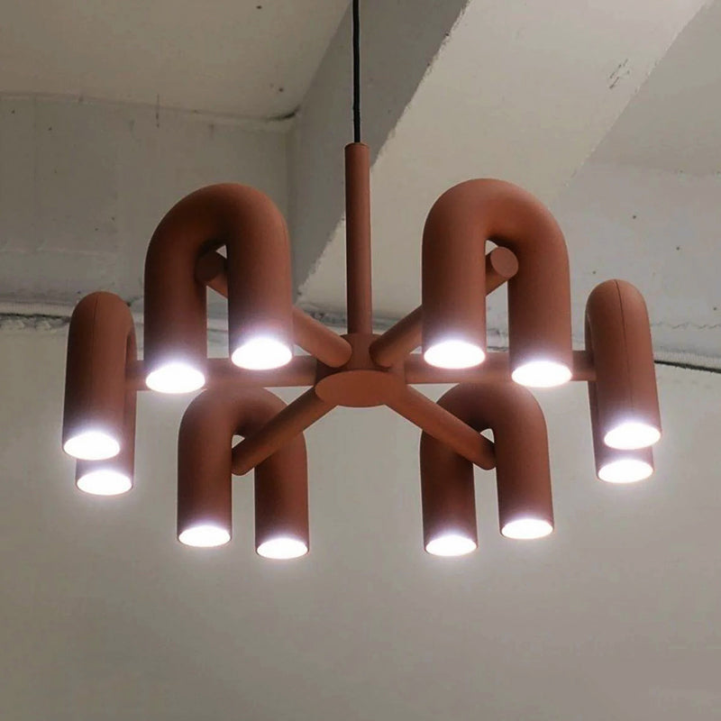 Arisha Modern Pendant Light Linear with 3 U-Shaped Light - Neutralighting