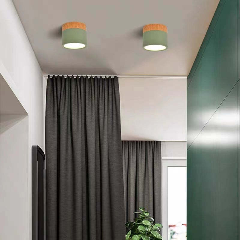 Jojo Cylindrical Flush Mount Ceiling Light - Neutralighting