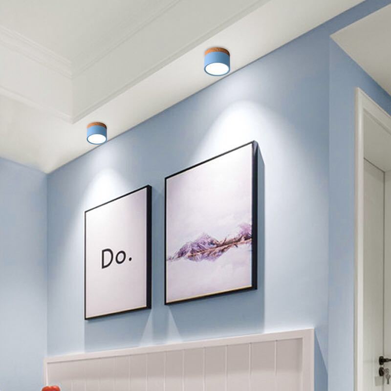 Jojo Cylindrical Flush Mount Ceiling Light - Neutralighting