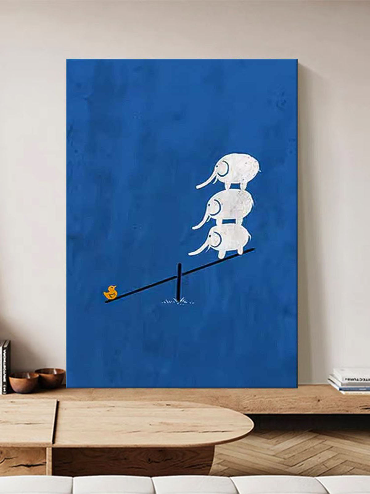 Wall Art Minimalist Whimsical Playful Pop