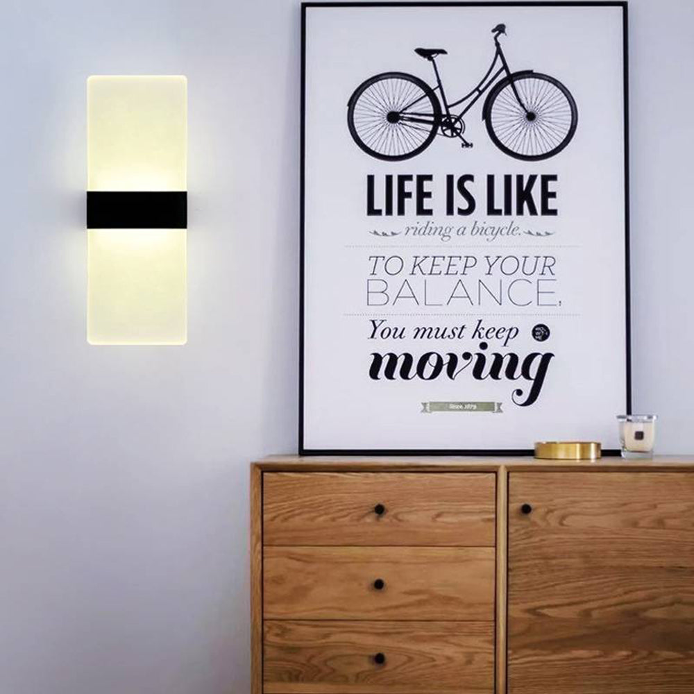 Arisha Rectangular Wall Lamp, 3 Colour - Neutralighting