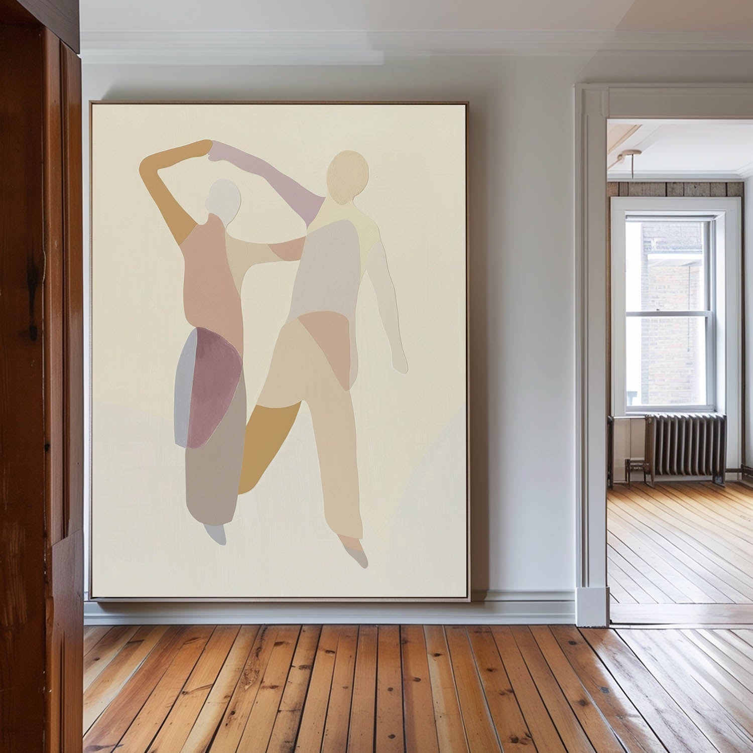 Tender Togetherness Figurative Painting