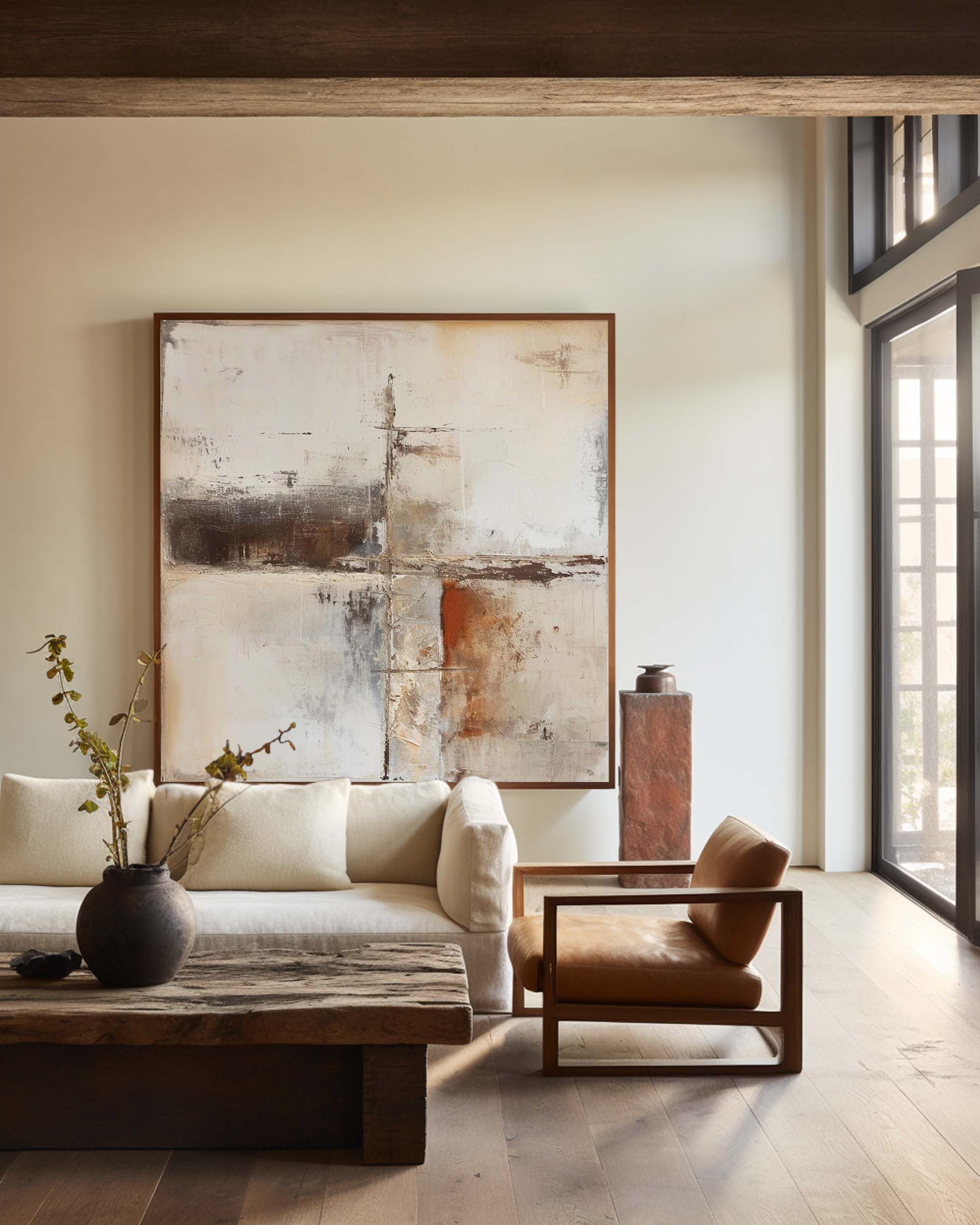 Modern Abstract Painting ABAS206 - Neutralighting