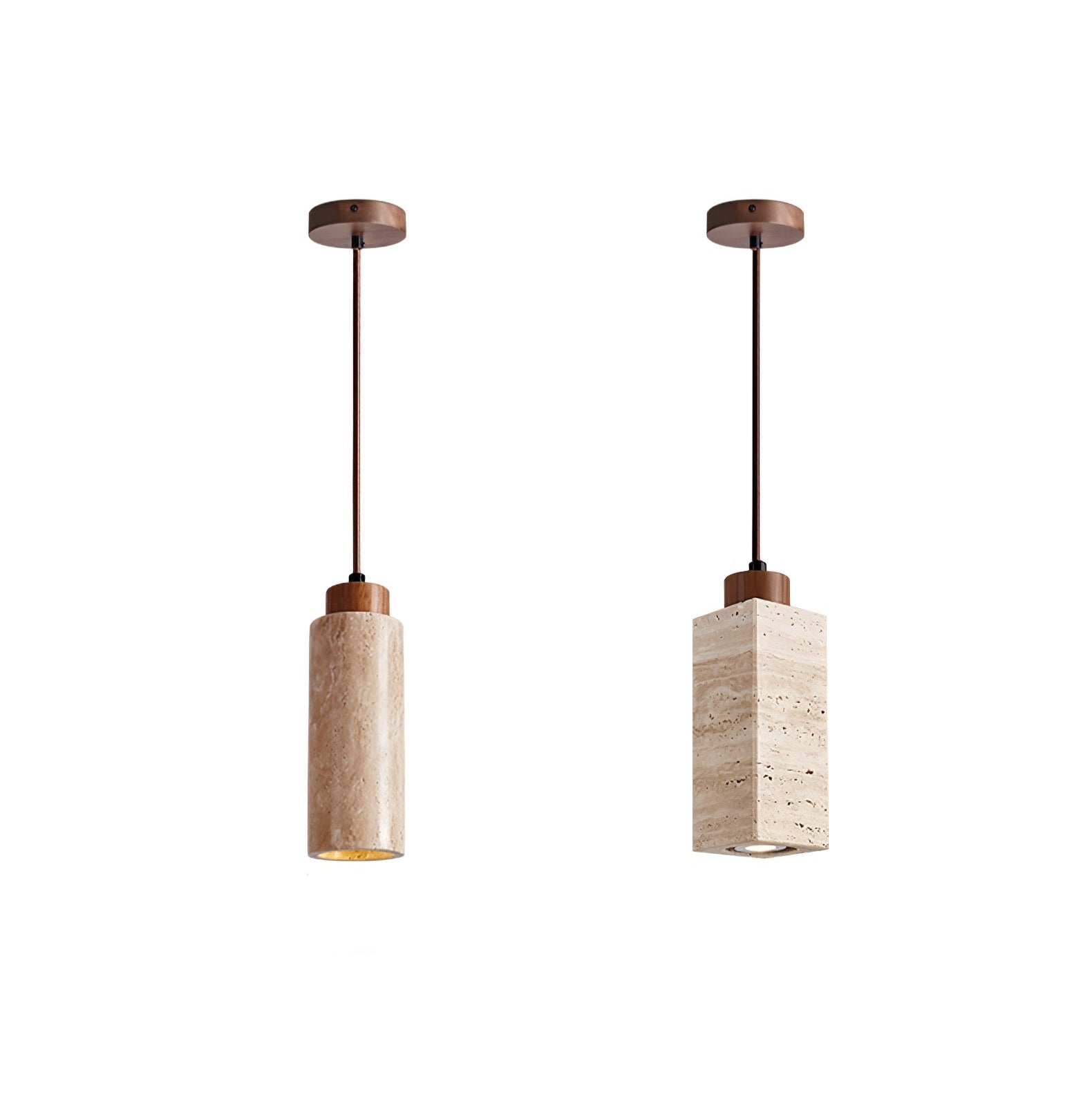 Avloris Travertine Pendant Light - Neutralighting