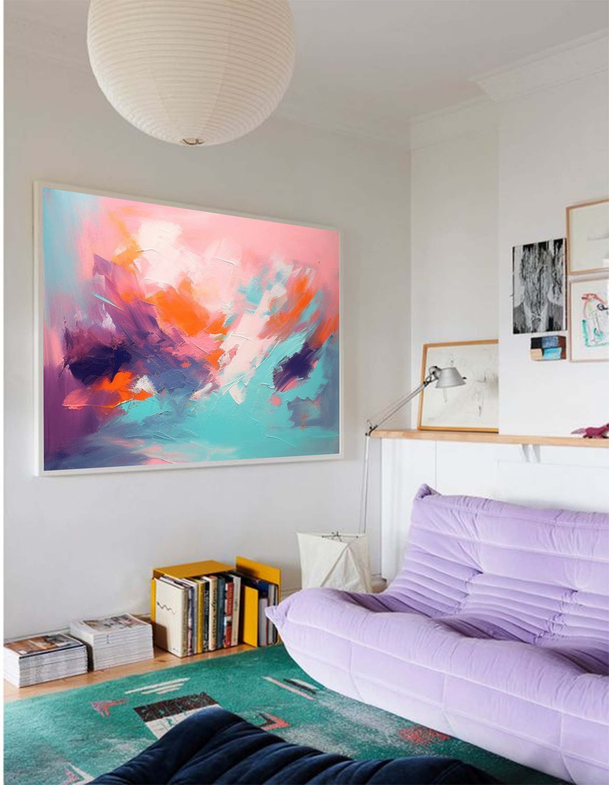 Wall Art Elegant Neutral Abstract