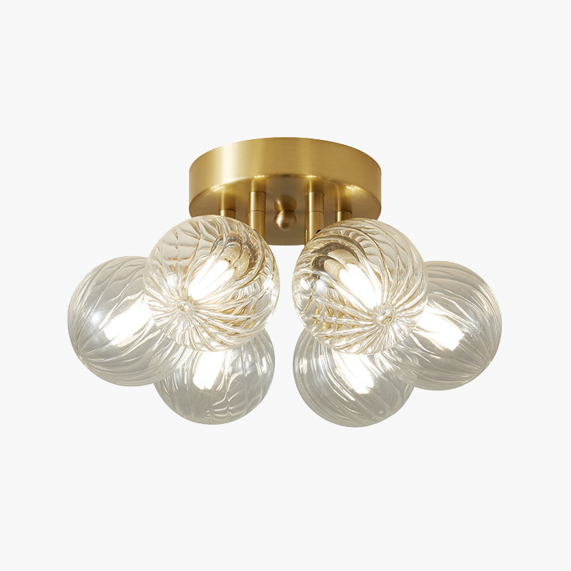 Valentina Modern Clear Bubble Glass Ceiling Light - Neutralighting