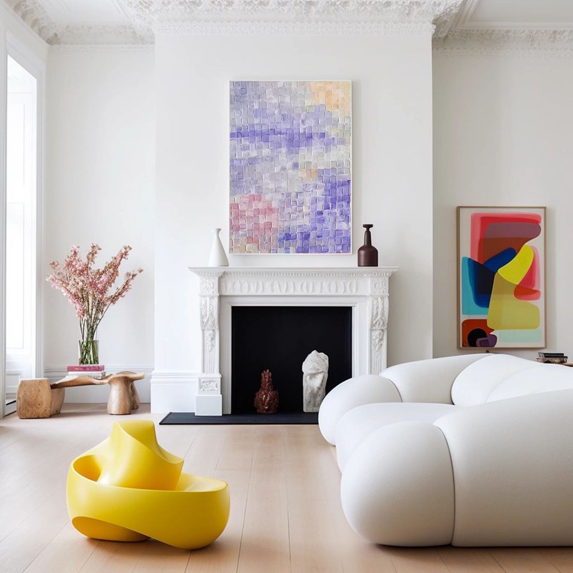 Wall Art Abstract Modern Minimalist Elegant