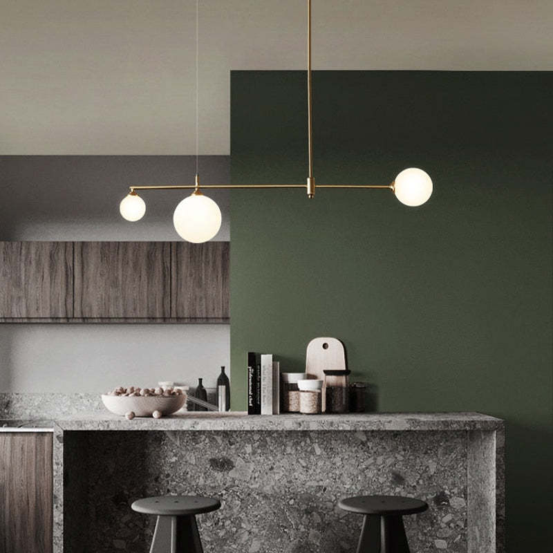 Valentina Modern Golden Bubble Copper Pendant Light - Neutralighting