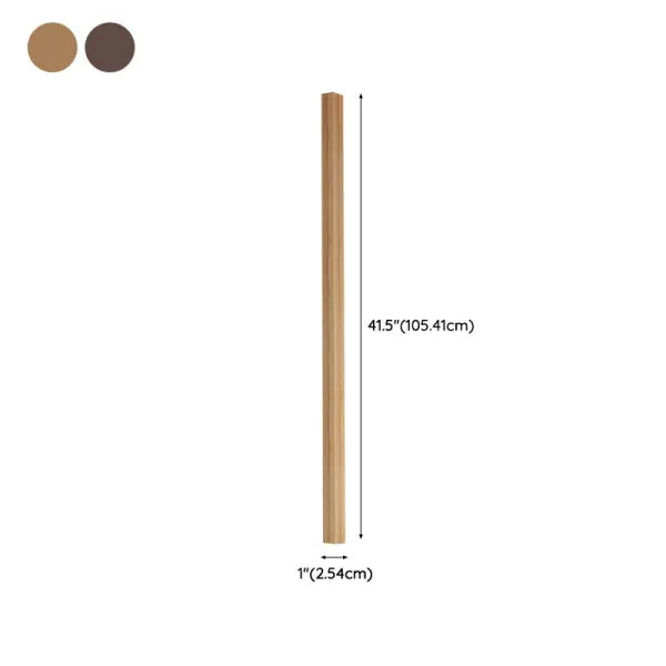 Ozawa Minimalist Linear Nature Wooden Floor Lamp - Neutralighting