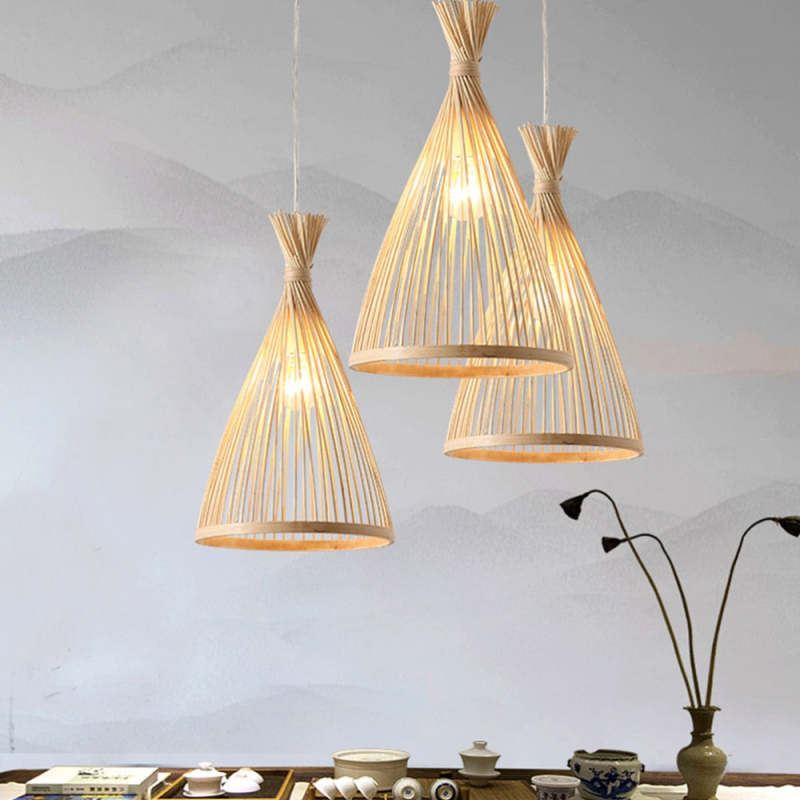 Arisha Pendant Light Rattan Modern, Hand-woven, Hotels - Neutralighting