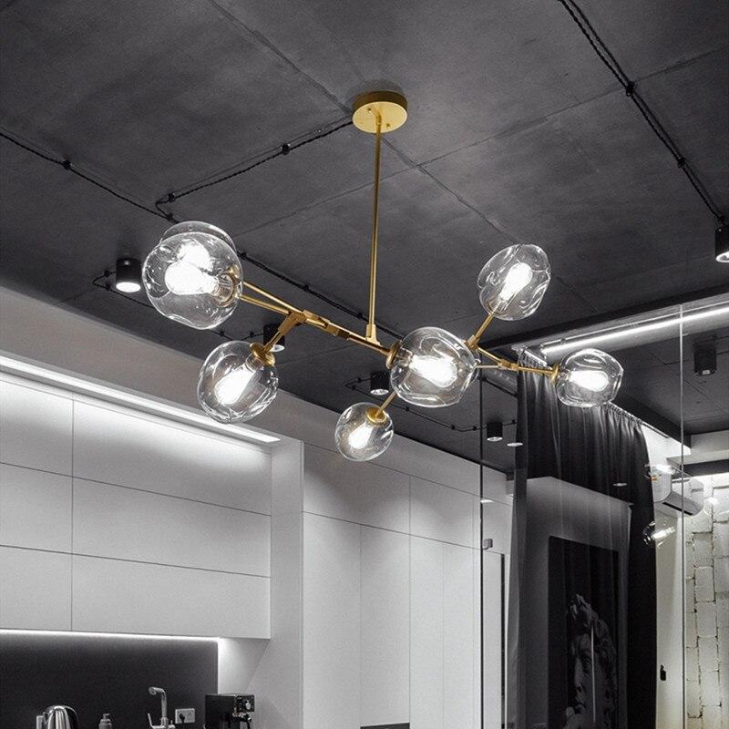 Kirae Nordic Modern Glass Pendant Light Clear Bubble - Neutralighting