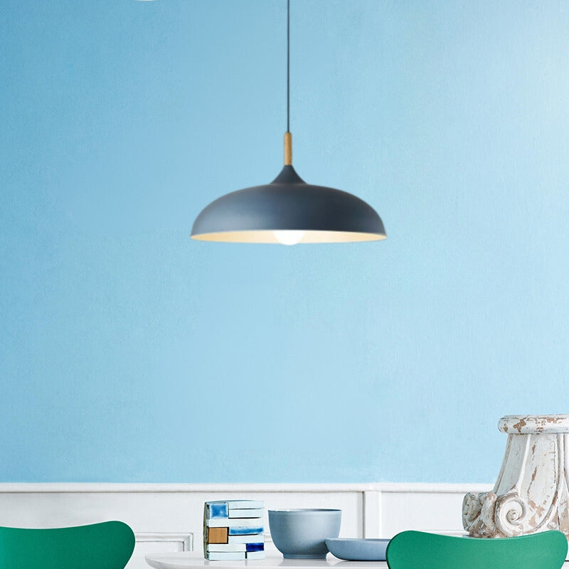 Aria Modern Pendant Light Dome Macaron Dining Room - Neutralighting