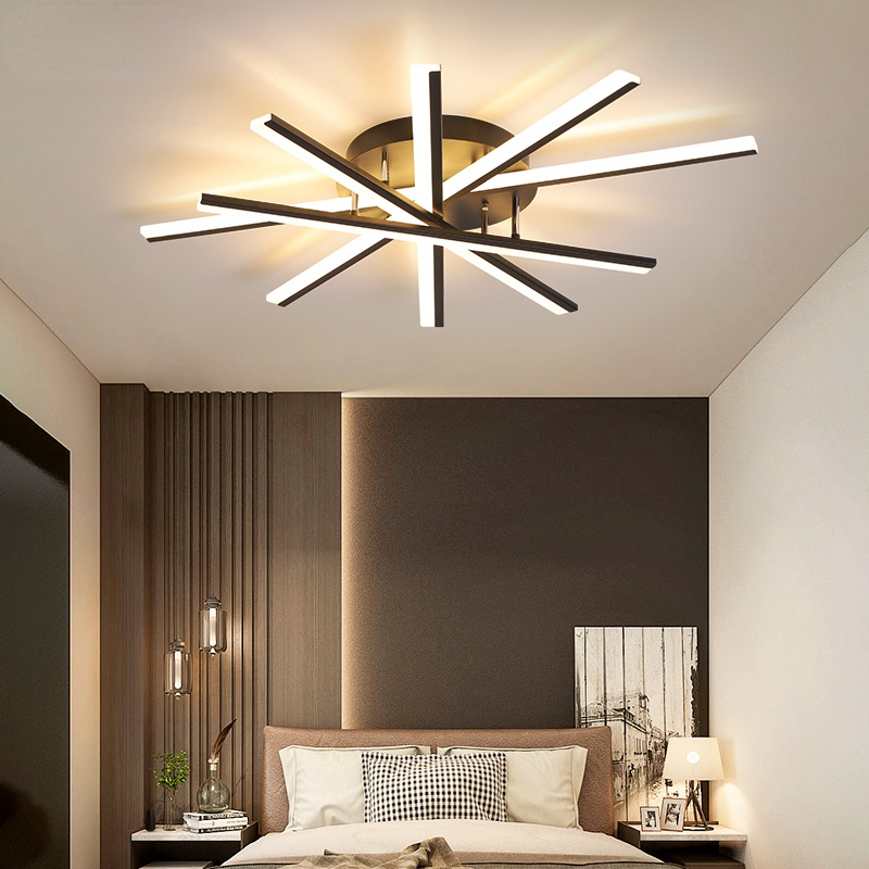 Arisha Linear Flush Mount Ceiling Light, 4 Colour - Neutralighting