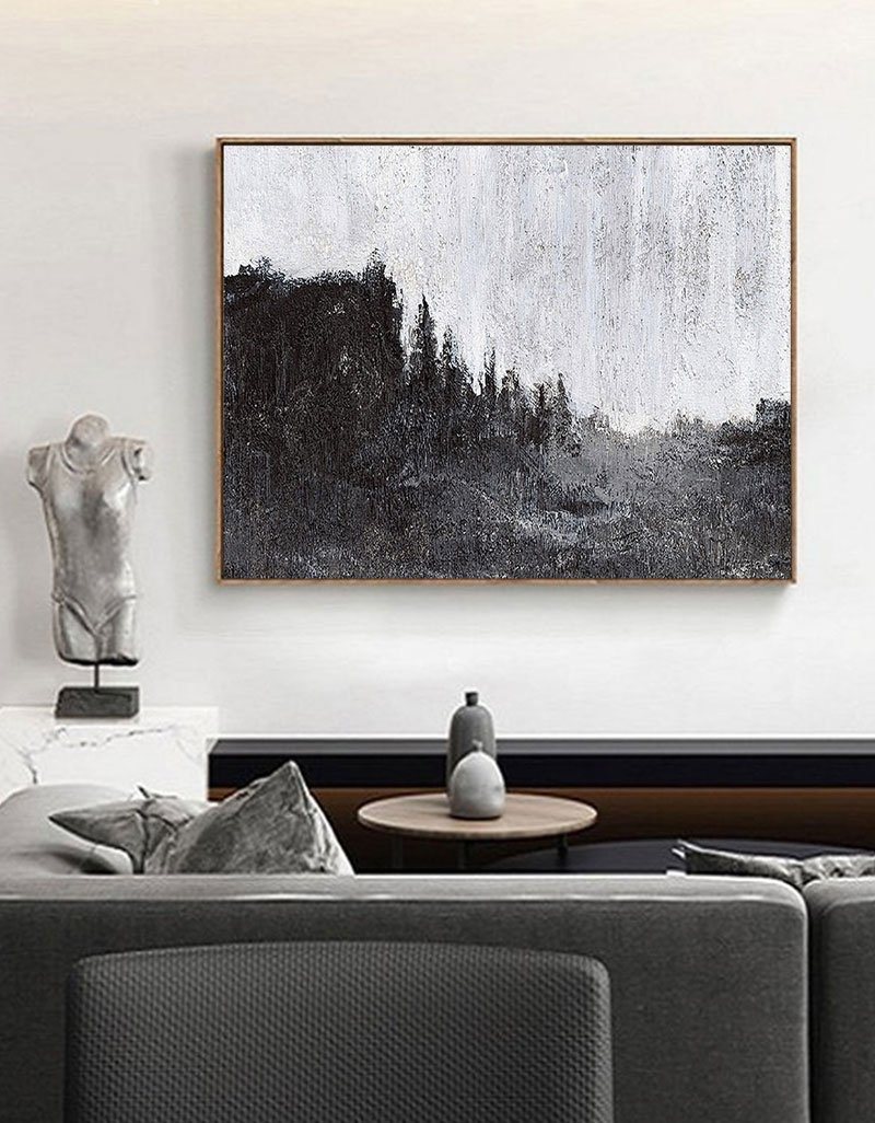 Forest Wall Art.Landscape Large wall Art ABLH03 - Neutralighting