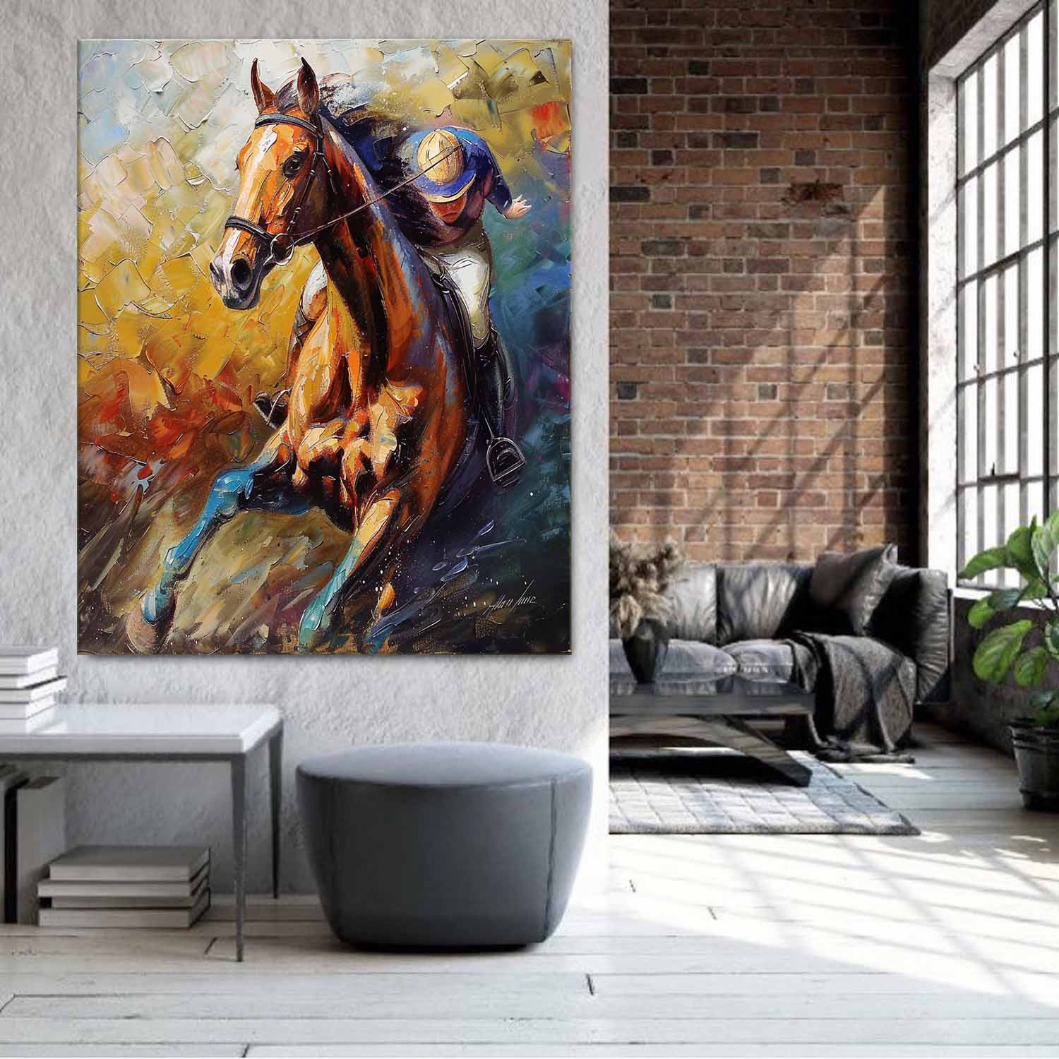 Contemporary Horse Art HA031 - Neutralighting