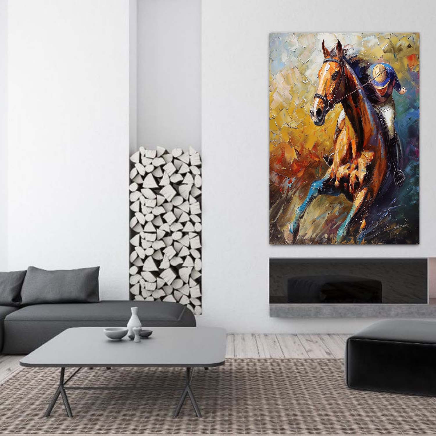 Contemporary Horse Art HA031 - Neutralighting