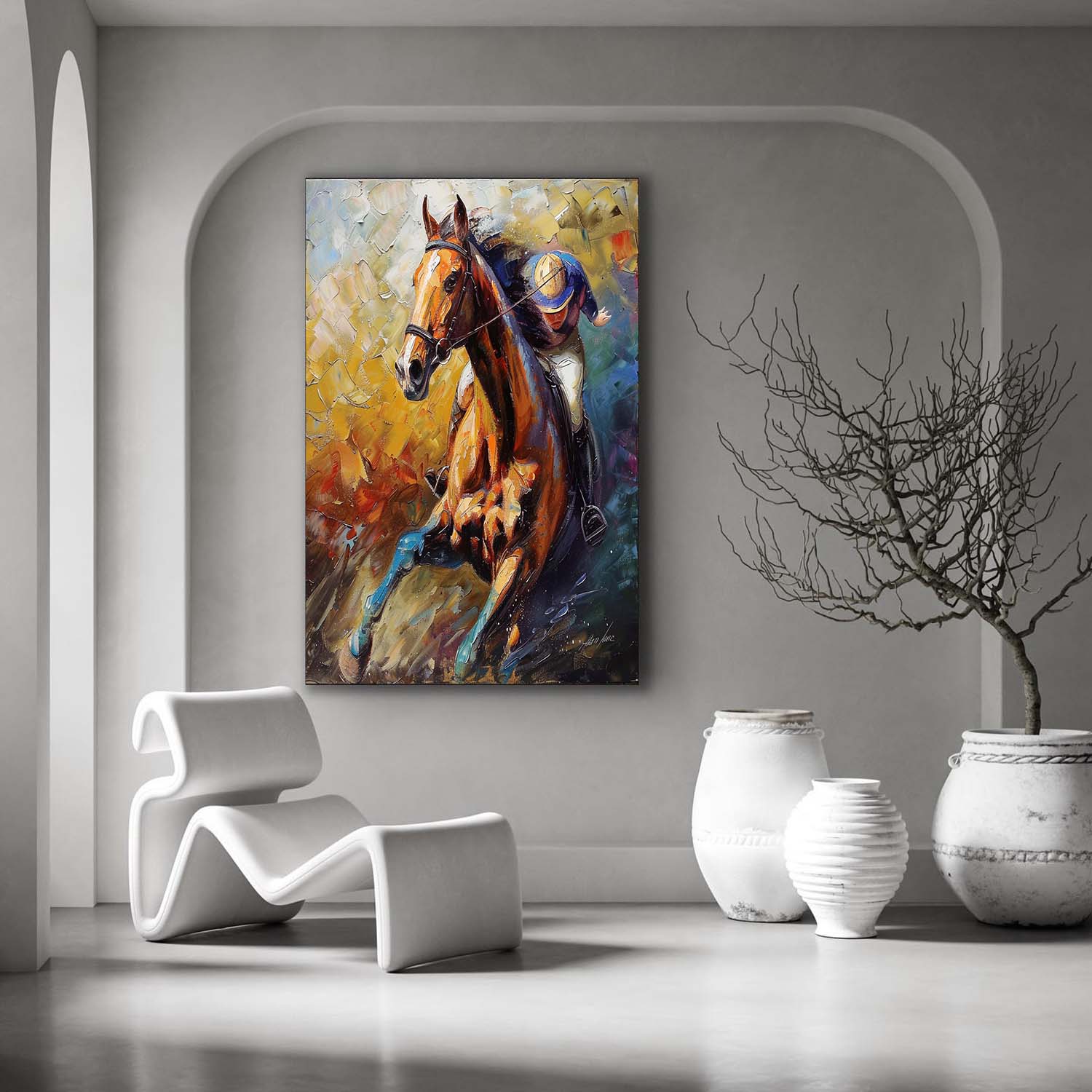 Contemporary Horse Art HA031 - Neutralighting