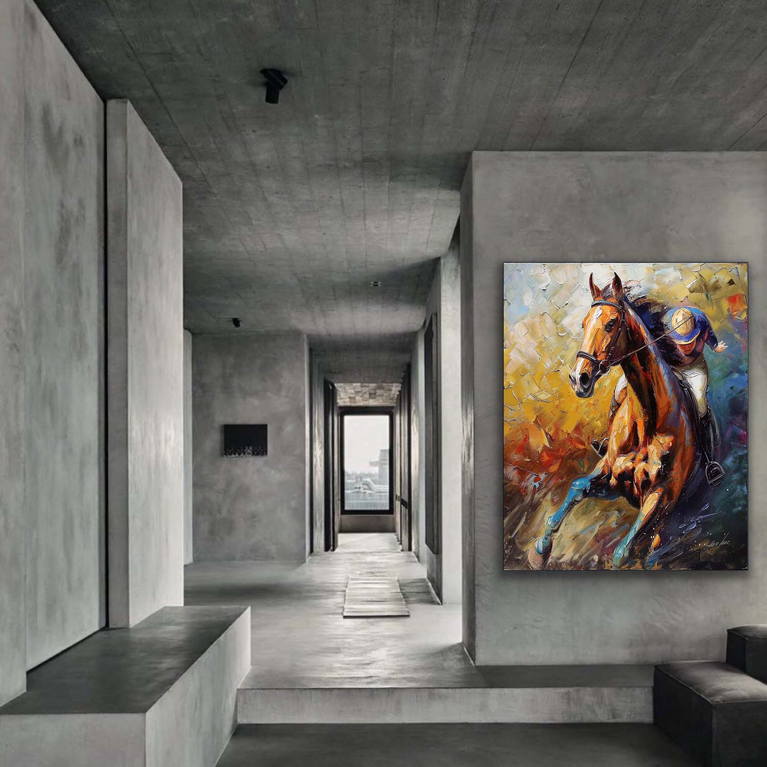 Contemporary Horse Art HA031 - Neutralighting
