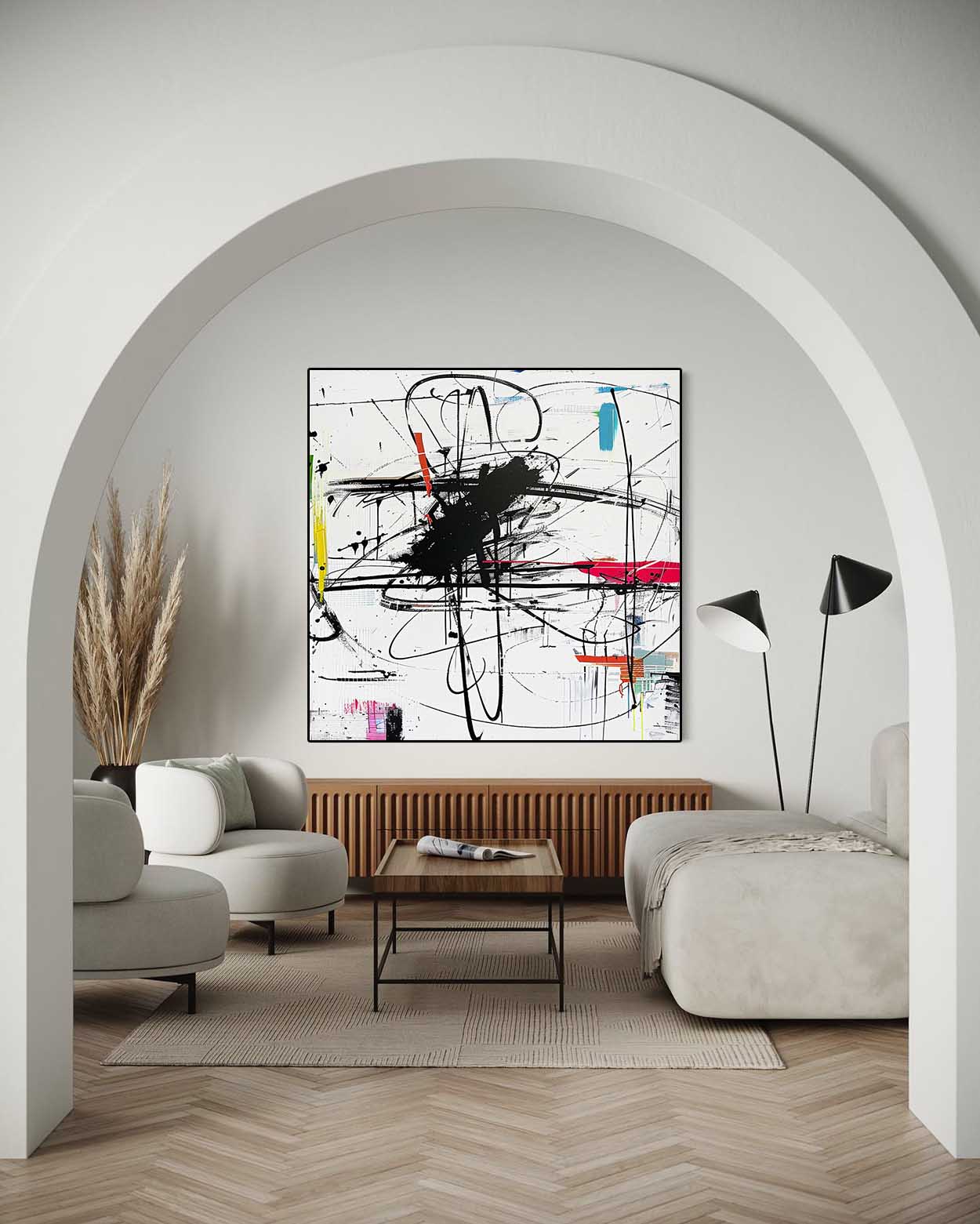 Abstract Graffiti Art GA075 - Neutralighting