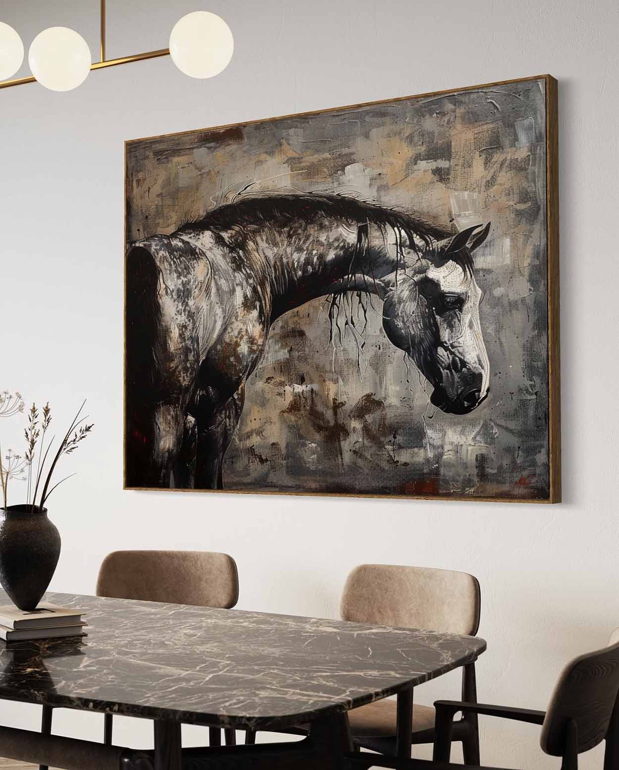 Contemporary Horse Art HA026 - Neutralighting