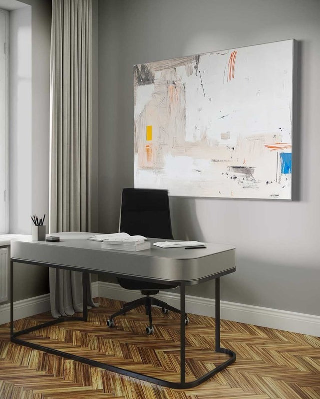 Wall Art Modern Textured Neutral