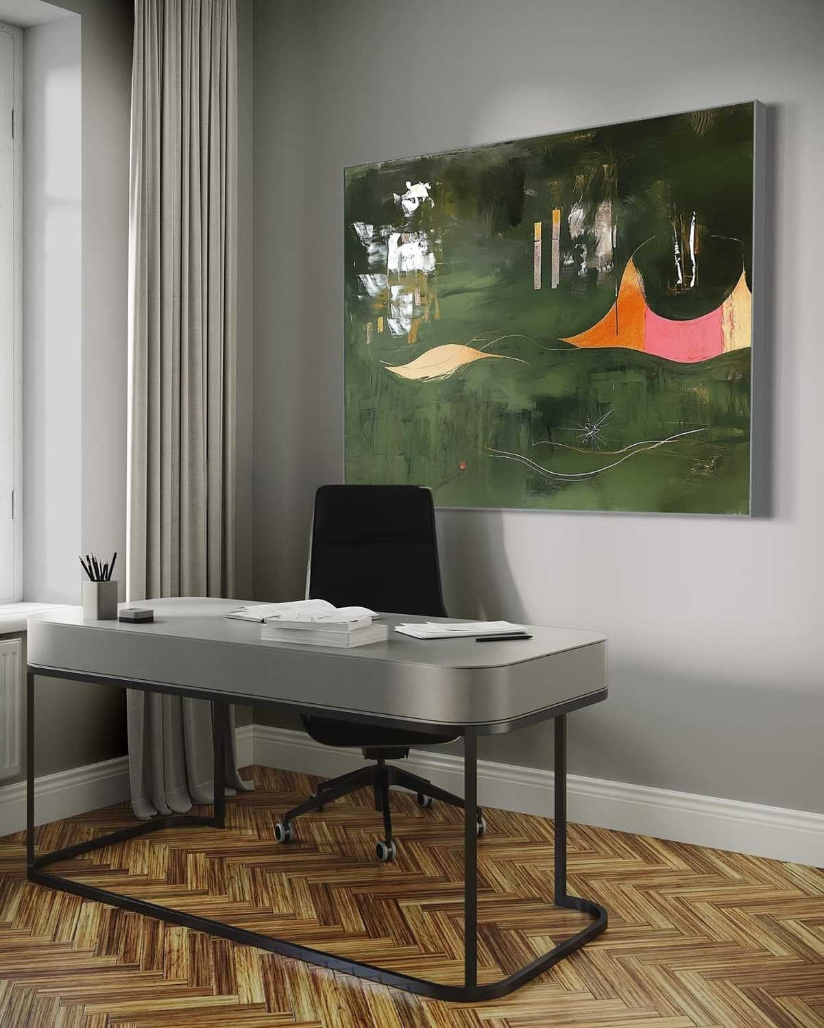 Wall Art Rectangle Abstract Landscape Inspired
