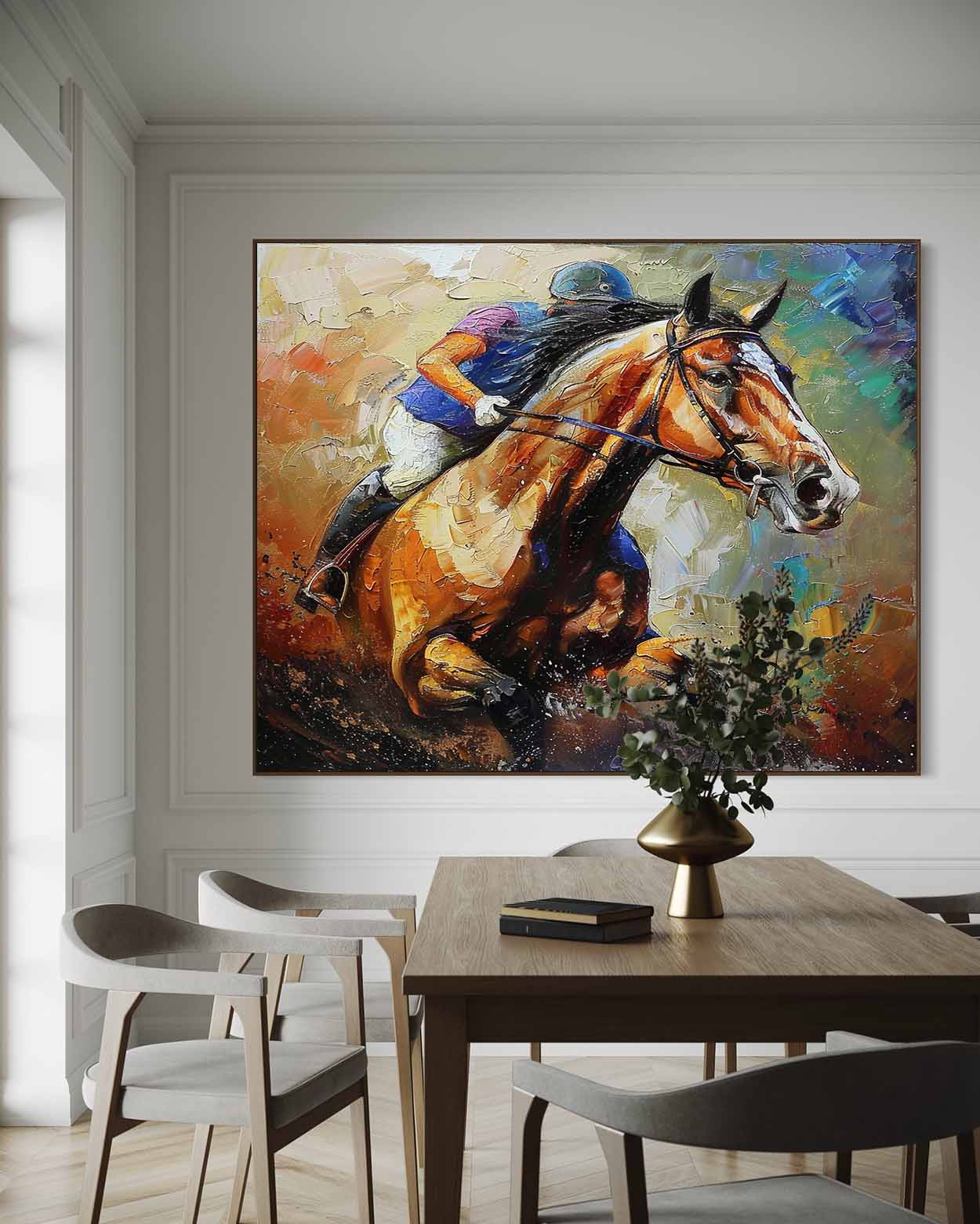 Contemporary Horse Art HA018 - Neutralighting