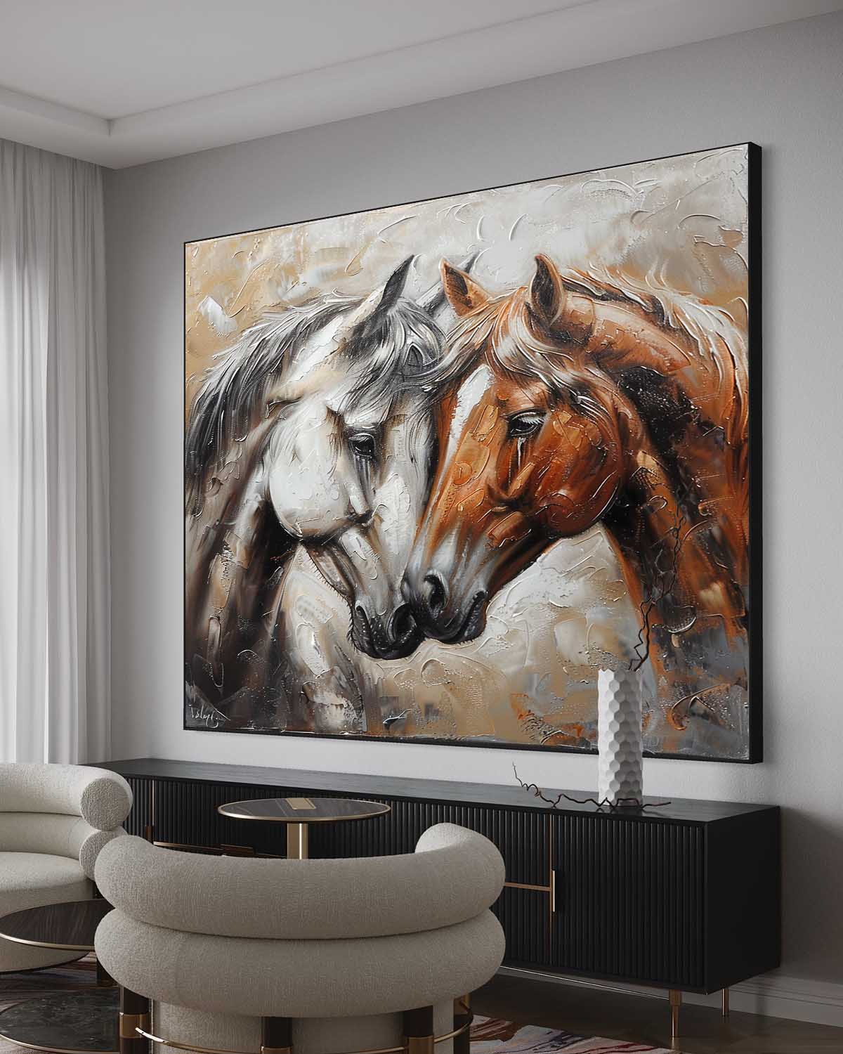 Contemporary Horse Art HA017 - Neutralighting