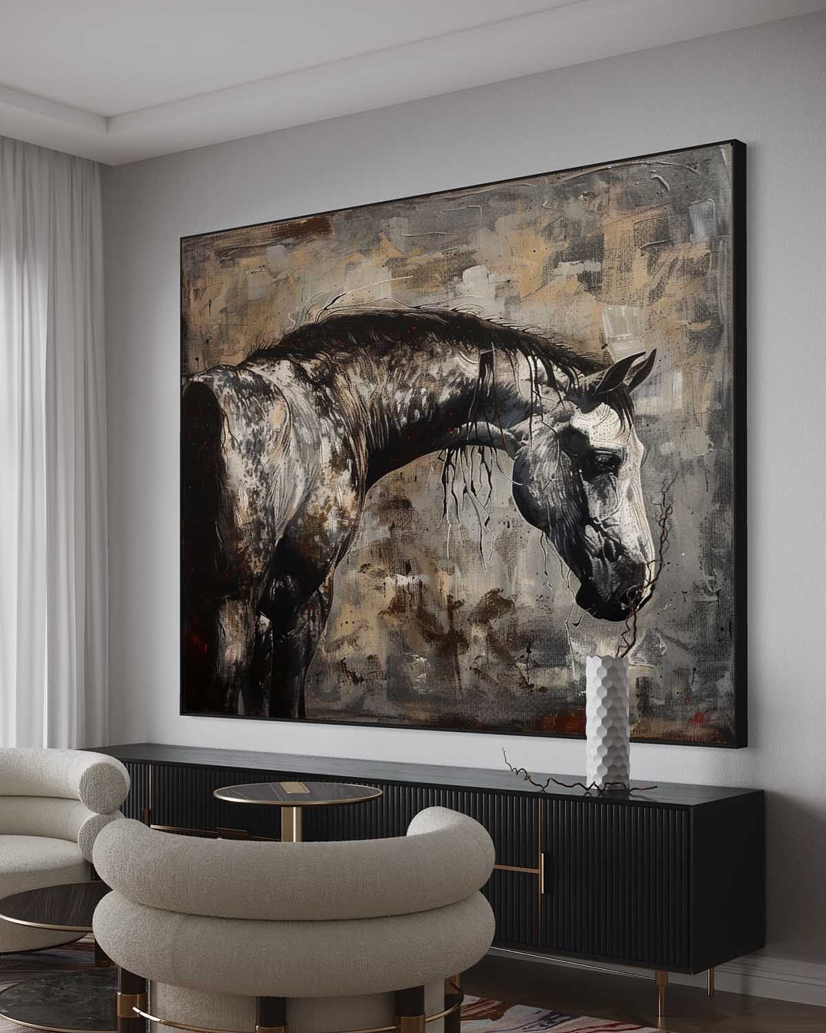 Contemporary Horse Art HA026 - Neutralighting