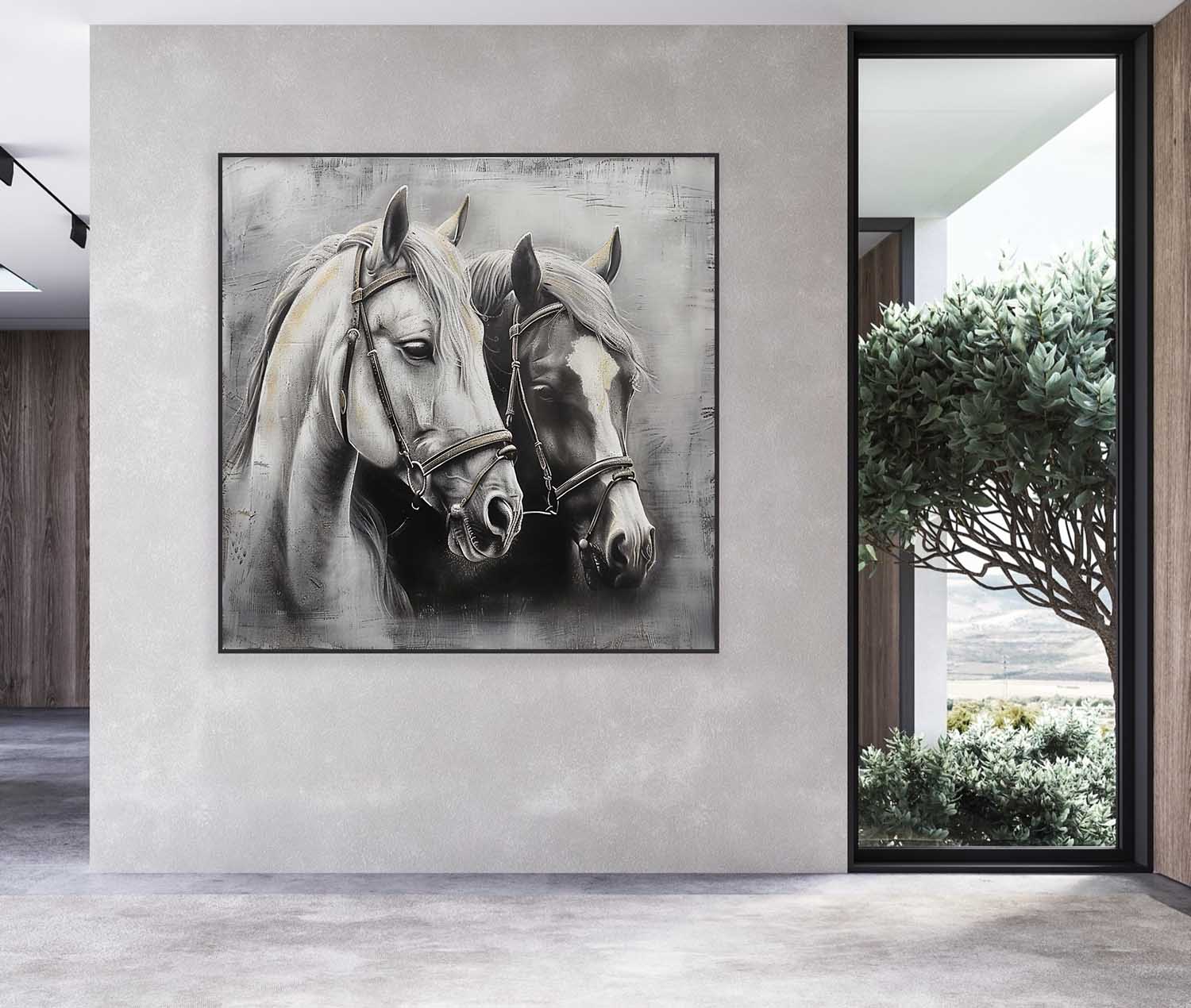 Contemporary Horse Art HA012 - Neutralighting