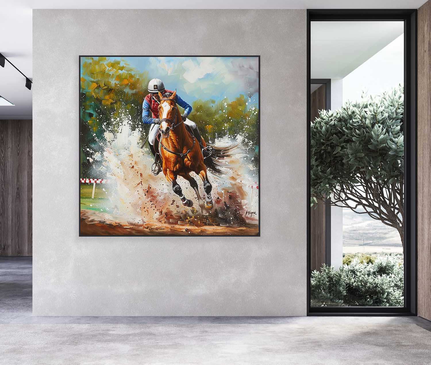 Contemporary Horse Art HA014 - Neutralighting