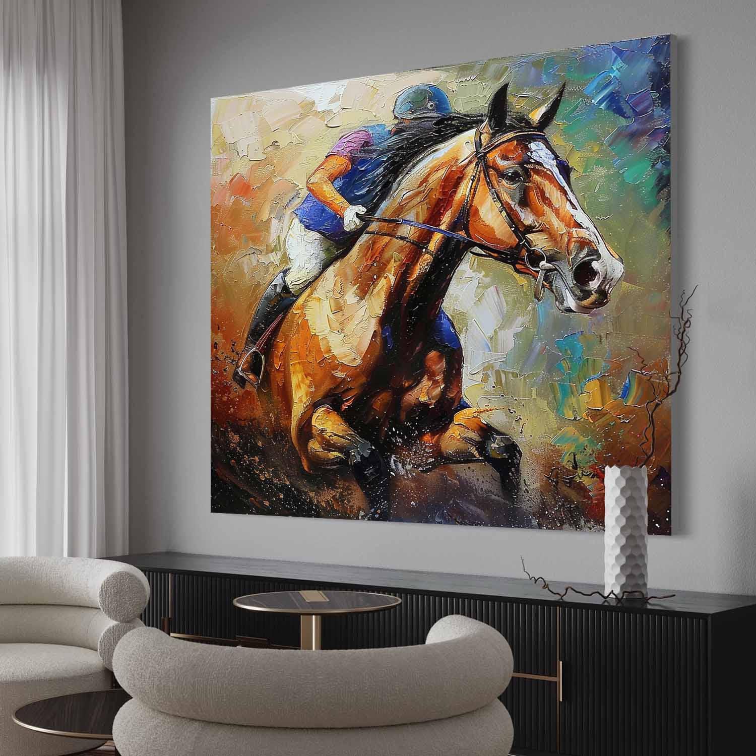 Contemporary Horse Art HA018 - Neutralighting