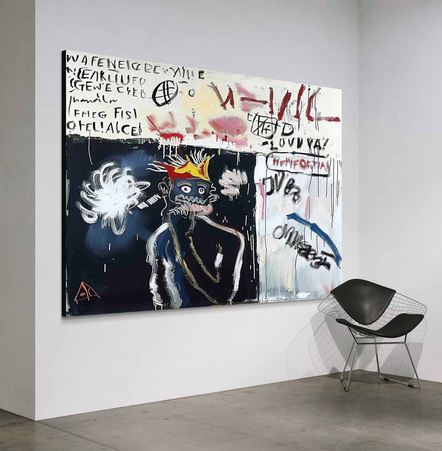 Wall Art Graffiti Figure Street Contemporary Inspired