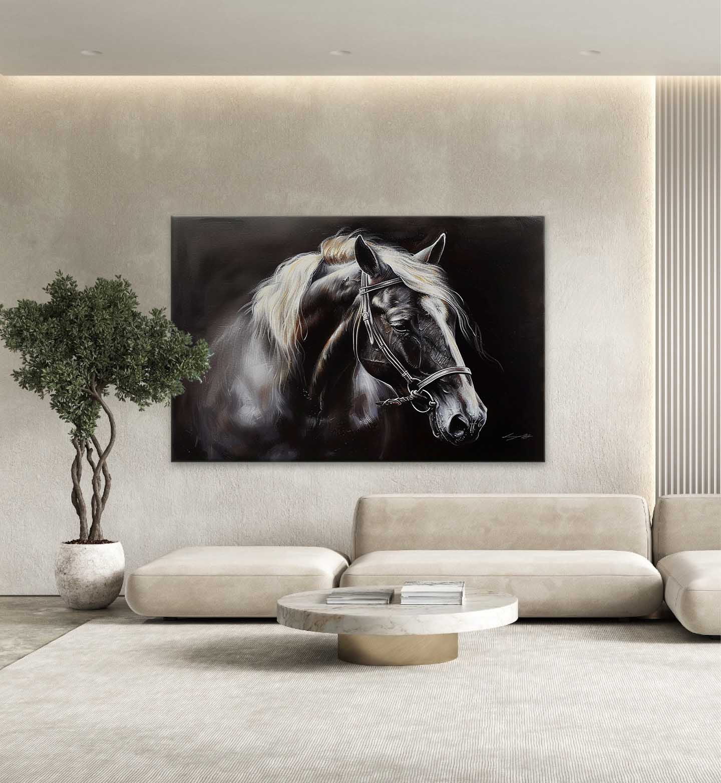 Contemporary Horse Art HA023 - Neutralighting
