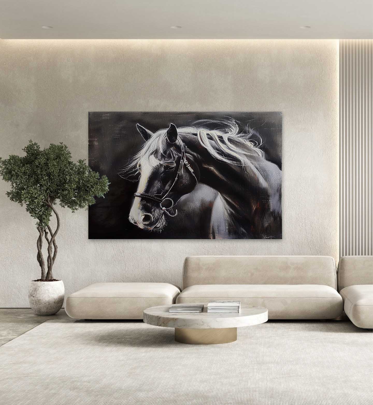 Contemporary Horse Art HA024 - Neutralighting