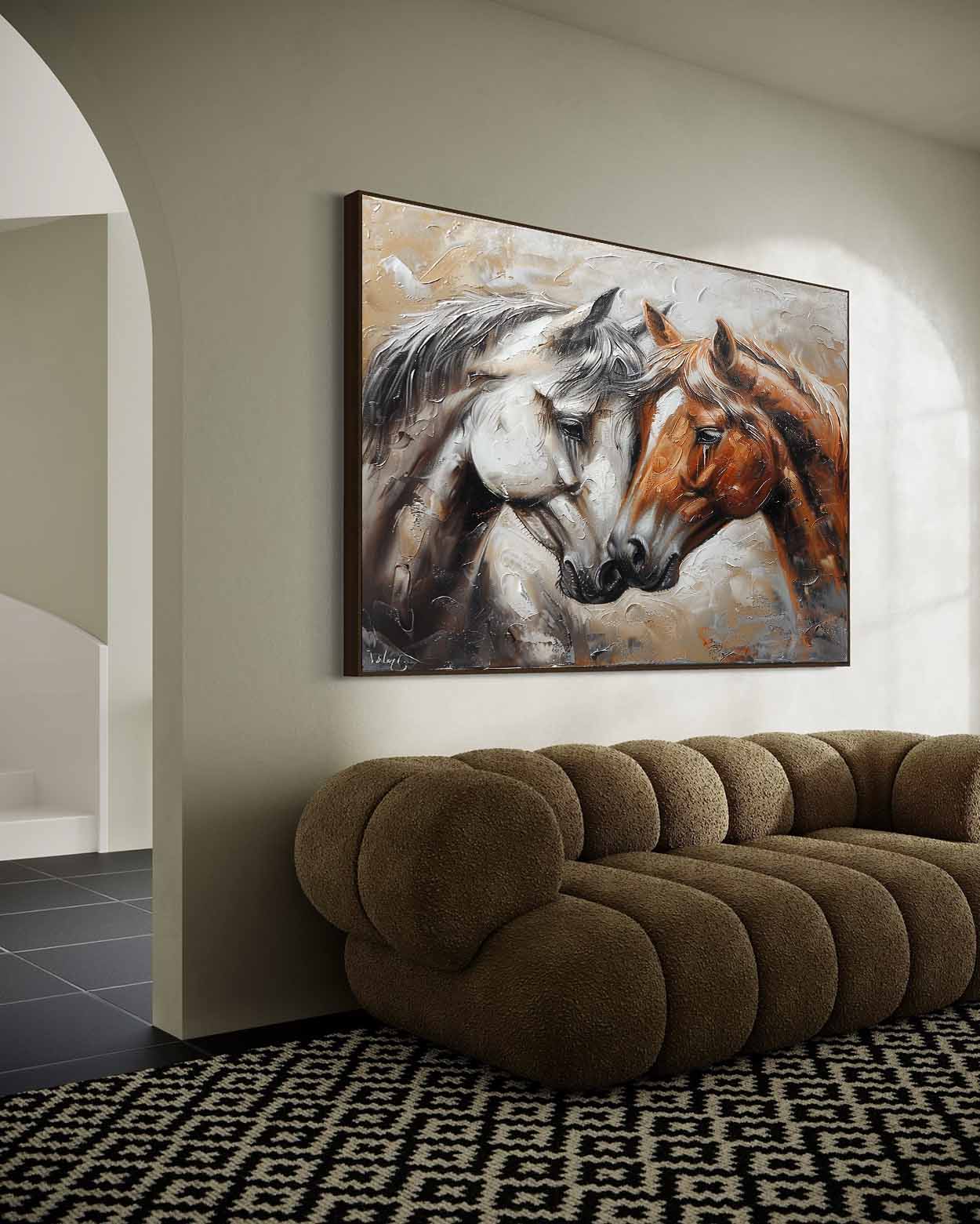 Contemporary Horse Art HA017 - Neutralighting