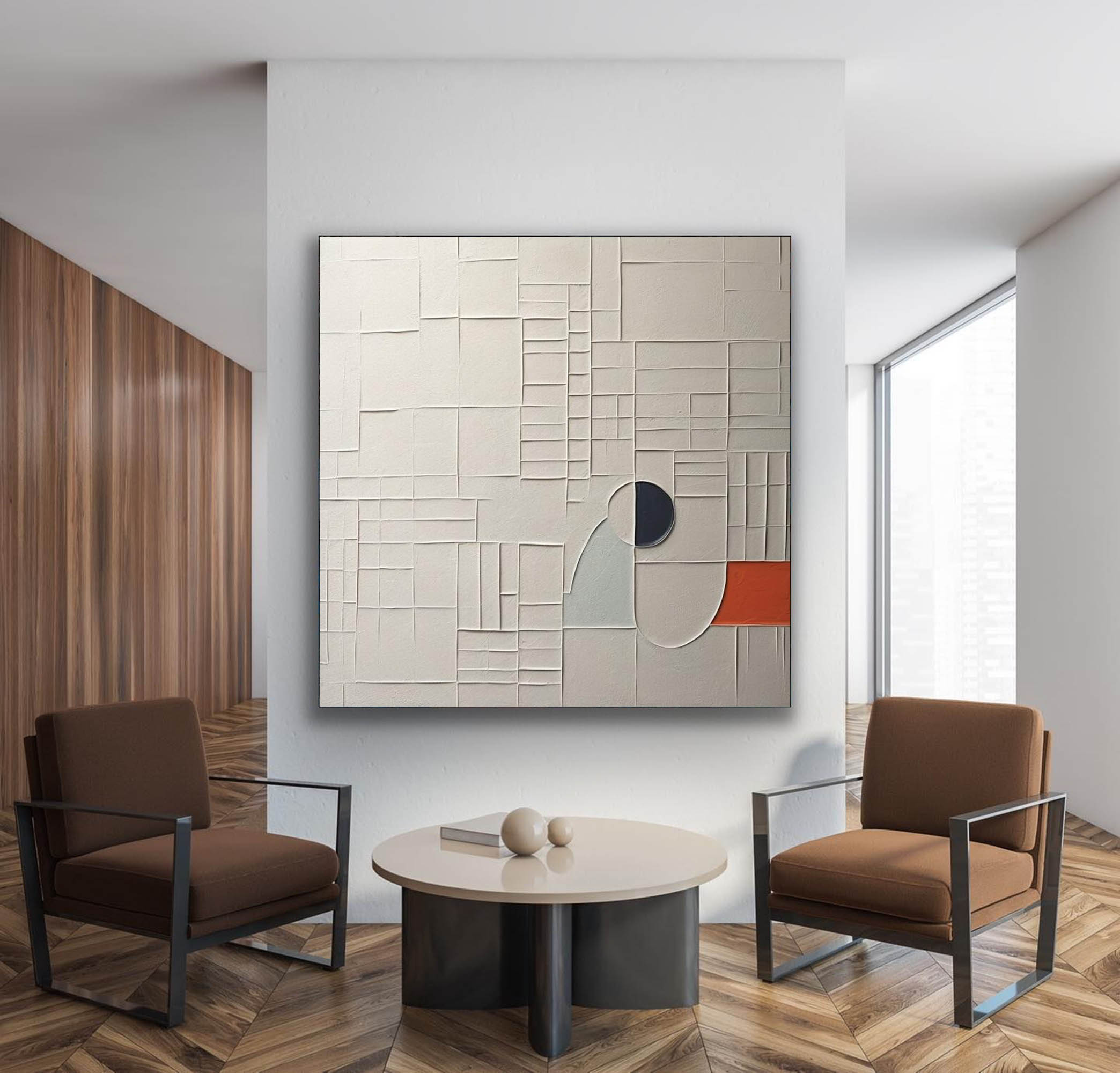 Plaster Art Texture Painting SG250 - Neutralighting