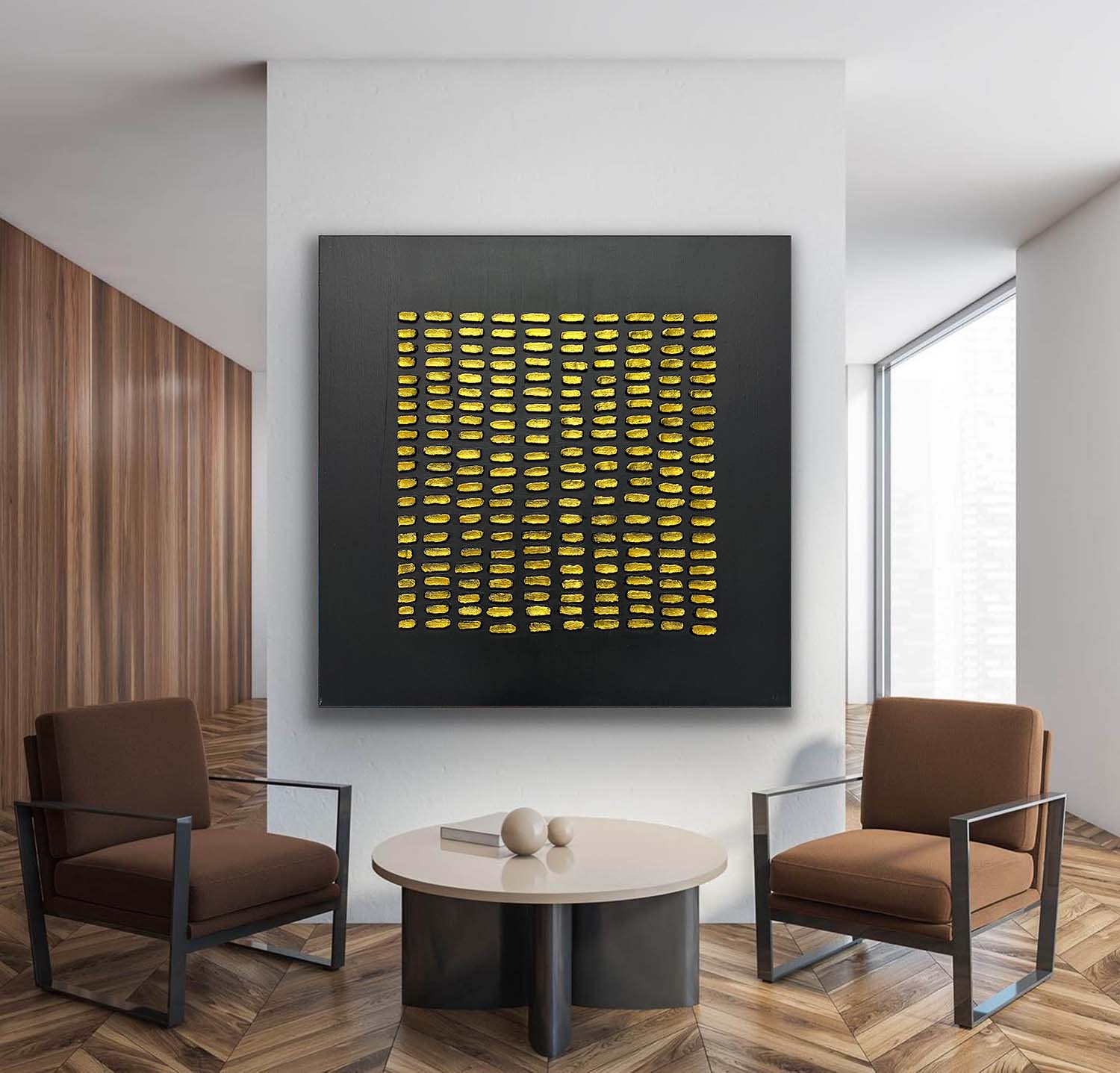 Plaster Art Texture Painting SG274 - Neutralighting