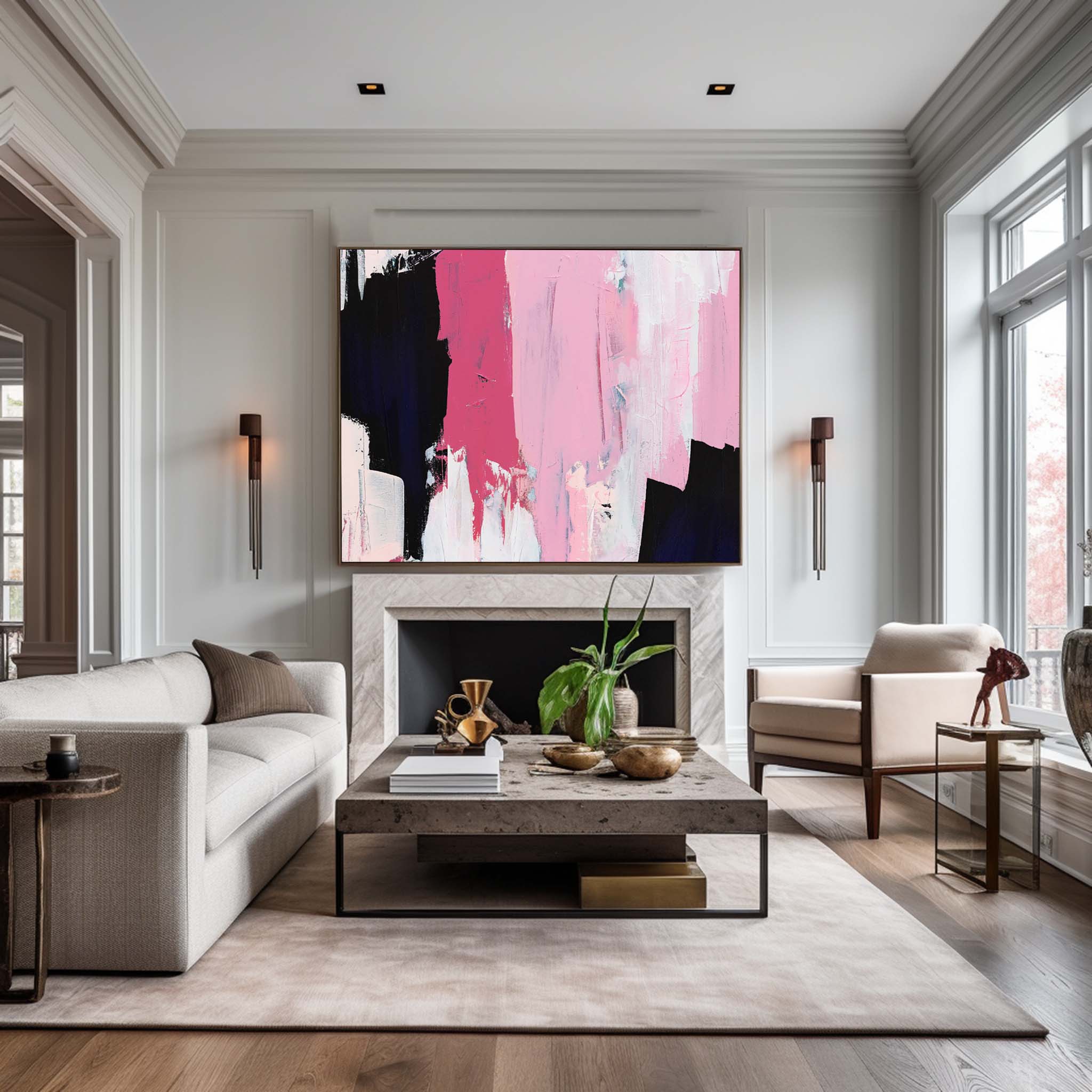 Colorful Abstract Painting ABAH17 - Neutralighting