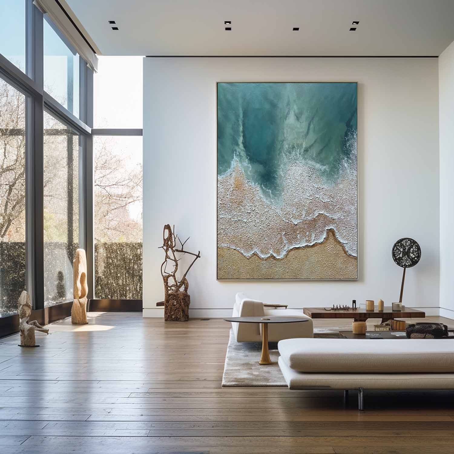 Abstract Seascape Painting