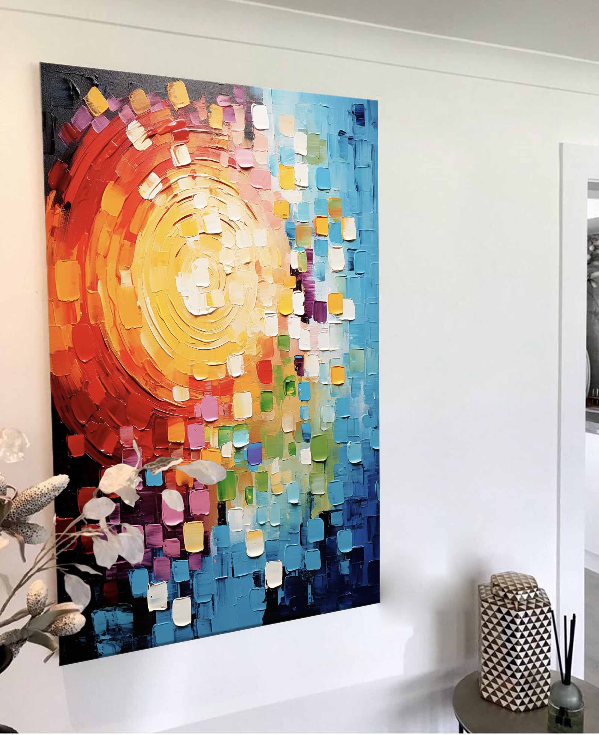 Wall Art Abstract Geometric Modern
