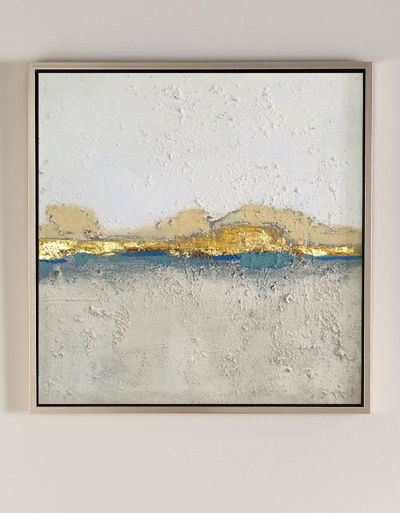 Gold Landscape Abstract Art ABLS04 - Neutralighting