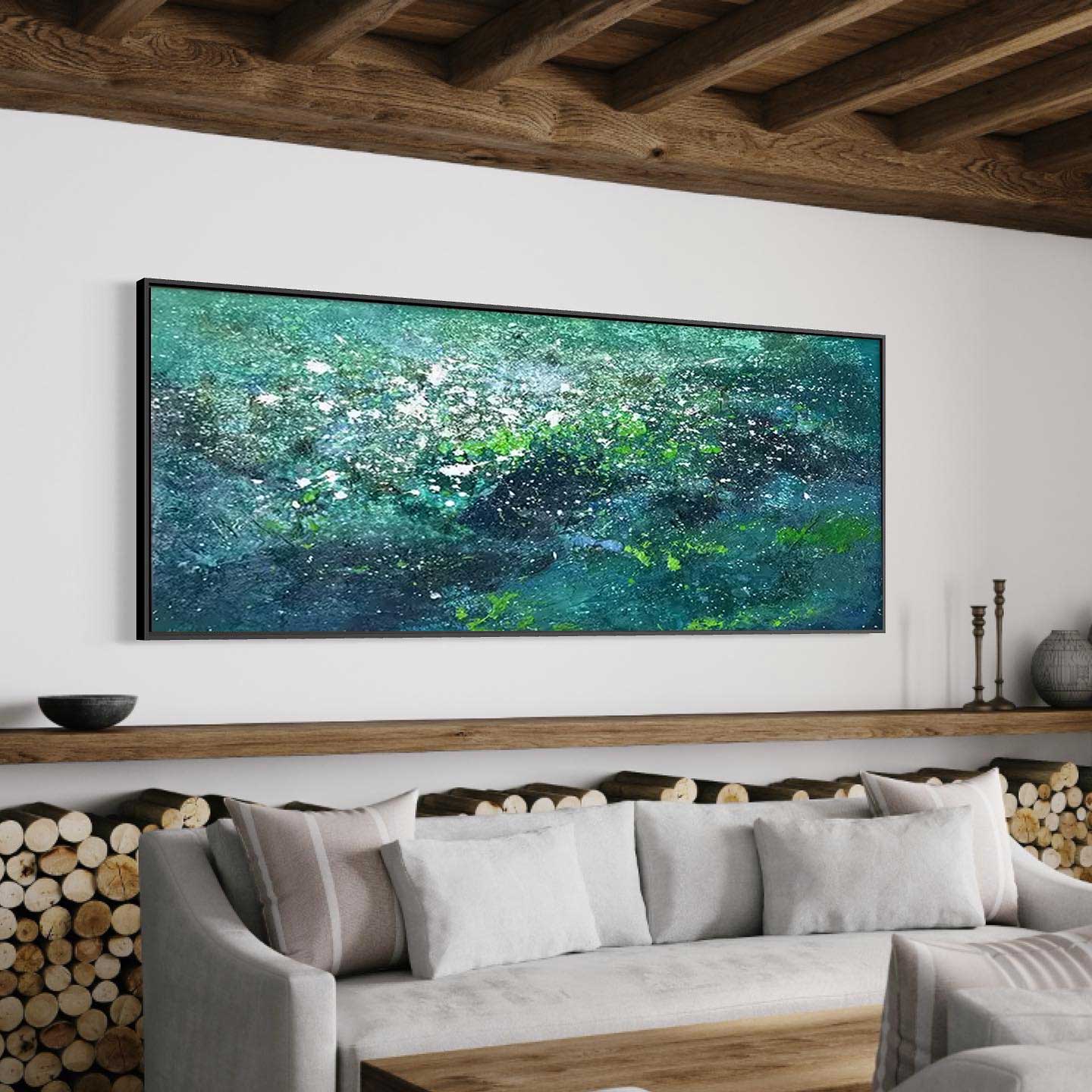 Abstract Canvas Art AB295 - Neutralighting
