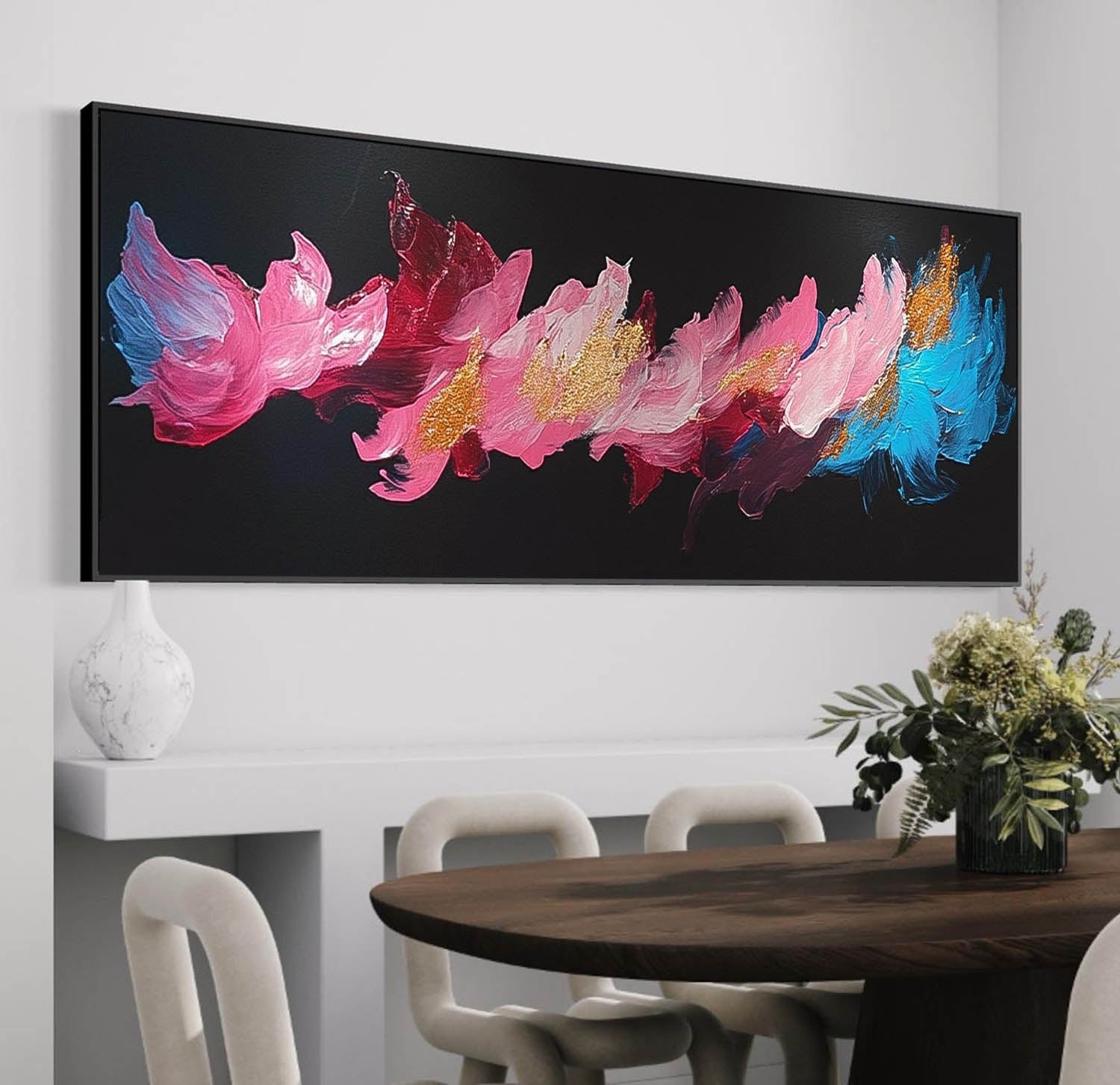 Abstract Canvas Art AB588 - Neutralighting