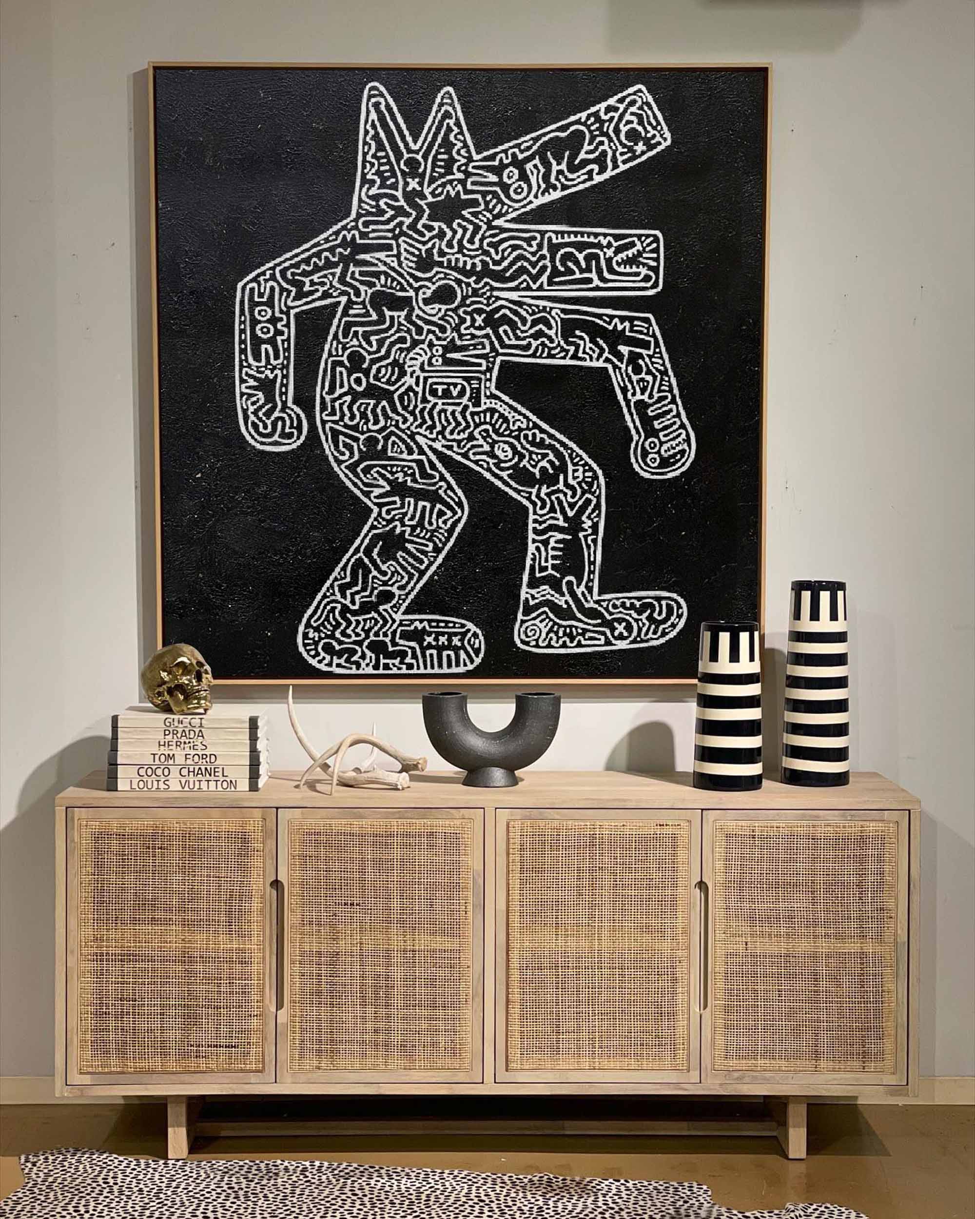 Keith Haring Style Painting KS012 - Neutralighting