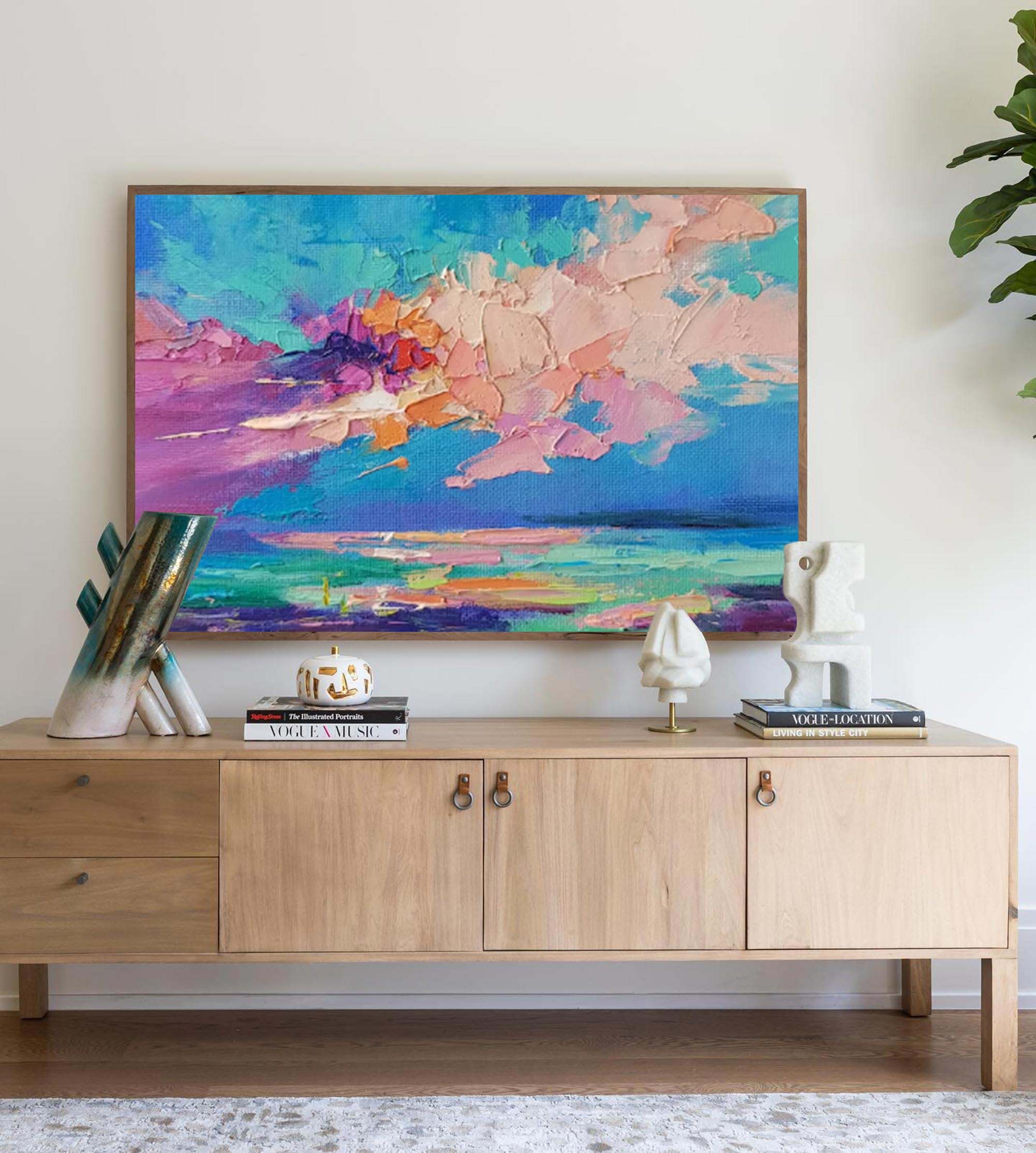 Landscape Canvas Art #LA011